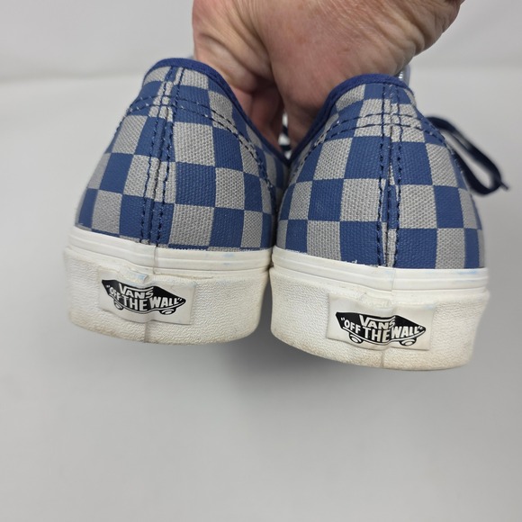 Vans Authentic Harry Potter Ravenclaw Mens 9 Womens 10.5 Blue Grey Checkerboard - Picture 4 of 10